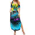 We Are Sharks Halloween Summer Maxi Dress Pumpkin Scary Spooky Season - Aussie Hoodie