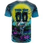 We Are Sharks Halloween T Shirt Pumpkin Scary Spooky Season - Aussie Hoodie