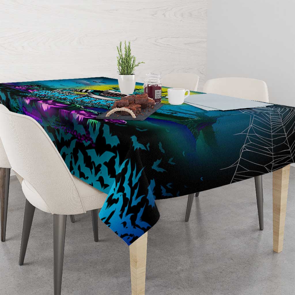 We Are Sharks Halloween Tablecloth Pumpkin Scary Spooky Season - Aussie Hoodie