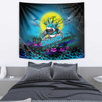 We Are Sharks Halloween Tapestry Pumpkin Scary Spooky Season - Aussie Hoodie