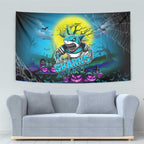 We Are Sharks Halloween Tapestry Pumpkin Scary Spooky Season - Aussie Hoodie