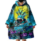 We Are Sharks Halloween Wearable Blanket Hoodie Pumpkin Scary Spooky Season - Aussie Hoodie
