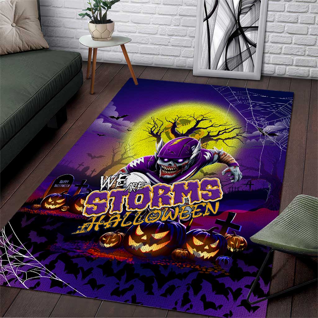 We Are Storm Halloween Area Rug Pumpkin Scary Spooky Season - Aussie Hoodie