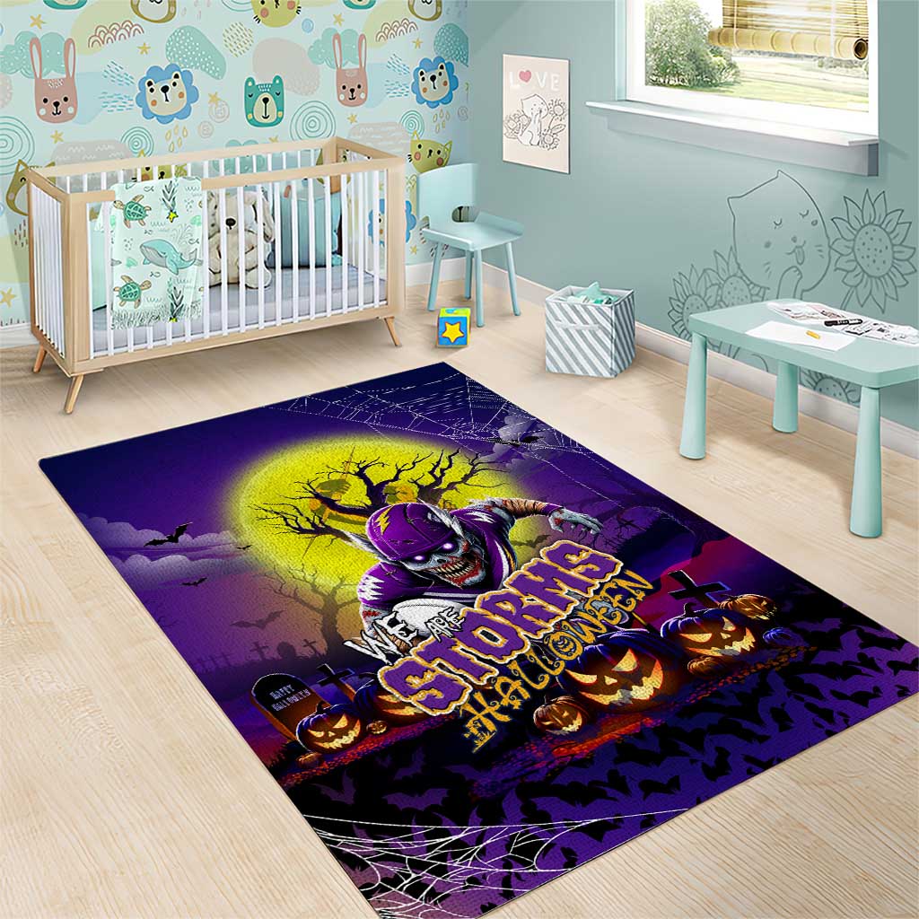 We Are Storm Halloween Area Rug Pumpkin Scary Spooky Season - Aussie Hoodie
