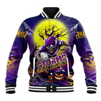 We Are Storm Halloween Baseball Jacket Pumpkin Scary Spooky Season - Aussie Hoodie