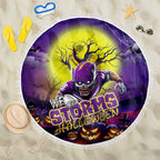 We Are Storm Halloween Beach Blanket Pumpkin Scary Spooky Season - Aussie Hoodie