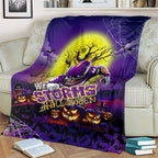 We Are Storm Halloween Blanket Pumpkin Scary Spooky Season - Aussie Hoodie