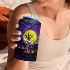 We Are Storm Halloween 4 in 1 Can Cooler Tumbler Pumpkin Scary Spooky Season - Aussie Hoodie