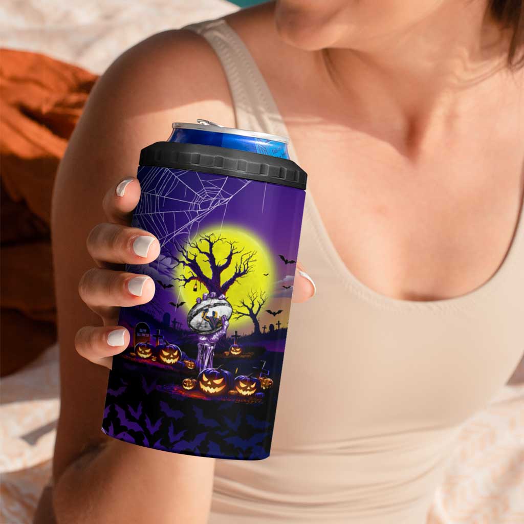 We Are Storm Halloween 4 in 1 Can Cooler Tumbler Pumpkin Scary Spooky Season - Aussie Hoodie