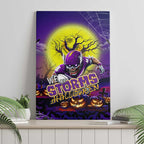 We Are Storm Halloween Canvas Wall Art Pumpkin Scary Spooky Season - Aussie Hoodie