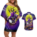 We Are Storm Halloween Couples Matching Off Shoulder Short Dress and Hawaiian Shirt Pumpkin Scary Spooky Season - Aussie Hoodie