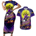 We Are Storm Halloween Couples Matching Short Sleeve Bodycon Dress and Hawaiian Shirt Pumpkin Scary Spooky Season - Aussie Hoodie