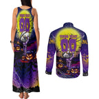 We Are Storm Halloween Couples Matching Tank Maxi Dress and Long Sleeve Button Shirt Pumpkin Scary Spooky Season - Aussie Hoodie