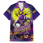 We Are Storm Halloween Family Matching Long Sleeve Bodycon Dress and Hawaiian Shirt Pumpkin Scary Spooky Season - Aussie Hoodie
