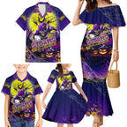 We Are Storm Halloween Family Matching Mermaid Dress and Hawaiian Shirt Pumpkin Scary Spooky Season - Aussie Hoodie
