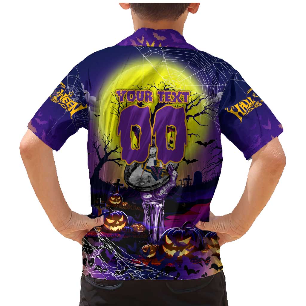We Are Storm Halloween Family Matching Mermaid Dress and Hawaiian Shirt Pumpkin Scary Spooky Season - Aussie Hoodie