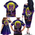 We Are Storm Halloween Family Matching Off The Shoulder Long Sleeve Dress and Hawaiian Shirt Pumpkin Scary Spooky Season - Aussie Hoodie