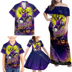 We Are Storm Halloween Family Matching Off Shoulder Maxi Dress and Hawaiian Shirt Pumpkin Scary Spooky Season - Aussie Hoodie