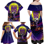 We Are Storm Halloween Family Matching Off Shoulder Maxi Dress and Hawaiian Shirt Pumpkin Scary Spooky Season - Aussie Hoodie