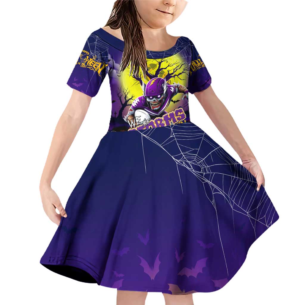 We Are Storm Halloween Family Matching Off Shoulder Short Dress and Hawaiian Shirt Pumpkin Scary Spooky Season - Aussie Hoodie