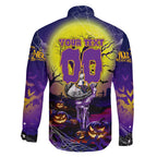 We Are Storm Halloween Family Matching Short Sleeve Bodycon Dress and Hawaiian Shirt Pumpkin Scary Spooky Season - Aussie Hoodie