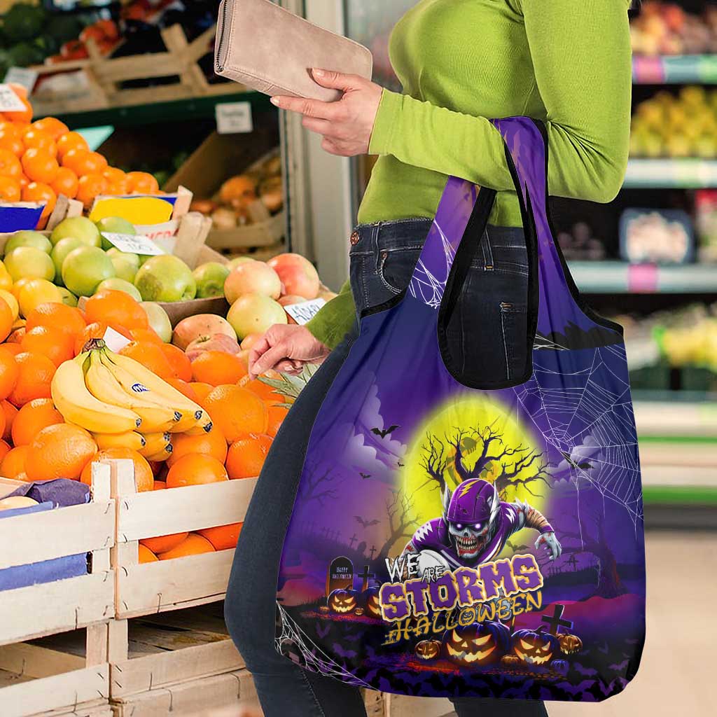 We Are Storm Halloween Grocery Bag Pumpkin Scary Spooky Season - Aussie Hoodie