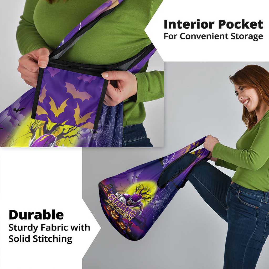 We Are Storm Halloween Grocery Bag Pumpkin Scary Spooky Season - Aussie Hoodie