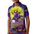 We Are Storm Halloween Kid Polo Shirt Pumpkin Scary Spooky Season - Aussie Hoodie