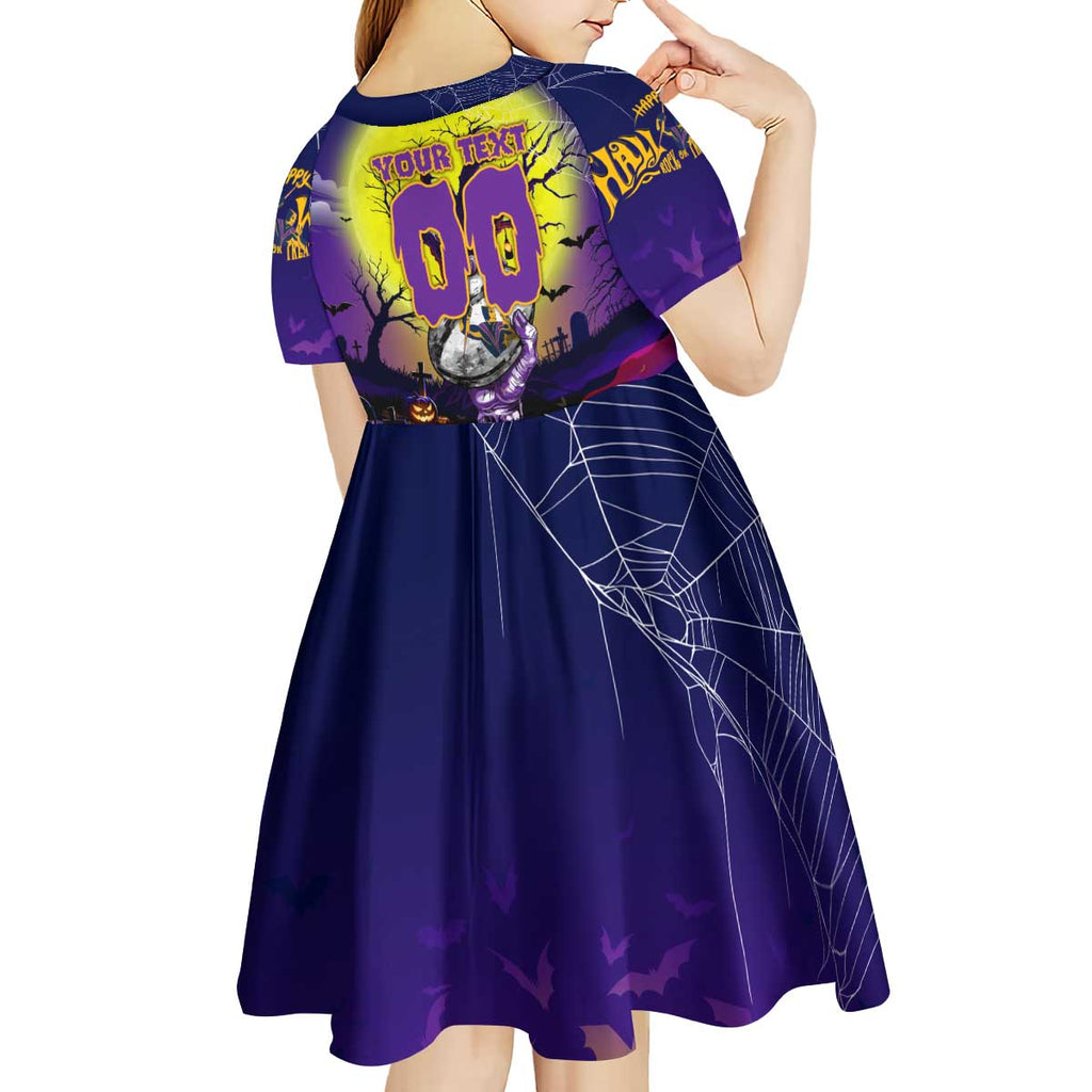 We Are Storm Halloween Kid Short Sleeve Dress Pumpkin Scary Spooky Season - Aussie Hoodie