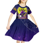 We Are Storm Halloween Kid Short Sleeve Dress Pumpkin Scary Spooky Season - Aussie Hoodie