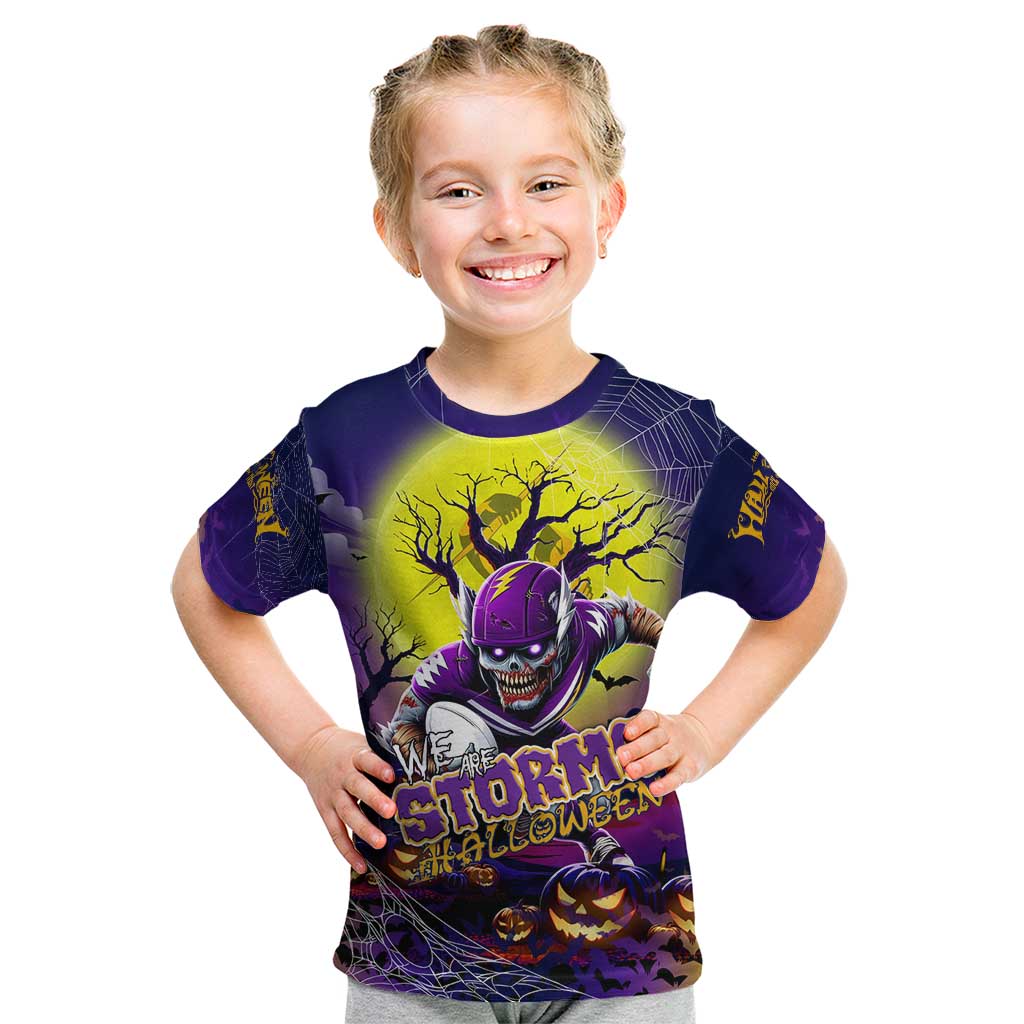 We Are Storm Halloween Kid T Shirt Pumpkin Scary Spooky Season - Aussie Hoodie