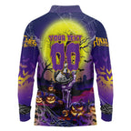 We Are Storm Halloween Long Sleeve Polo Shirt Pumpkin Scary Spooky Season - Aussie Hoodie