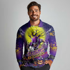 We Are Storm Halloween Long Sleeve Polo Shirt Pumpkin Scary Spooky Season - Aussie Hoodie