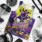 We Are Storm Halloween Men Tank Top Pumpkin Scary Spooky Season - Aussie Hoodie