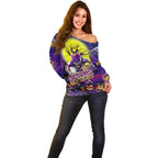 We Are Storm Halloween Off Shoulder Sweater Pumpkin Scary Spooky Season - Aussie Hoodie