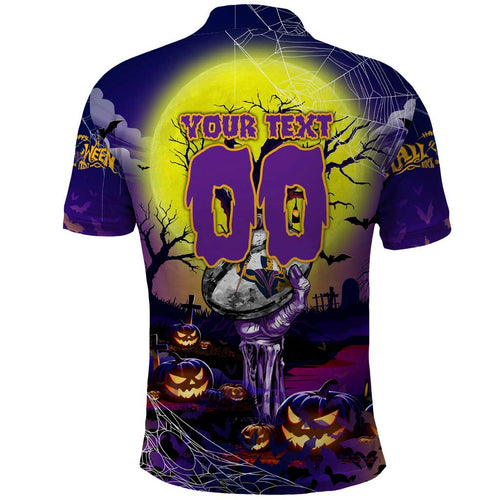 We Are Storm Halloween Polo Shirt Pumpkin Scary Spooky Season - Aussie Hoodie