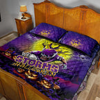 We Are Storm Halloween Quilt Bed Set Pumpkin Scary Spooky Season - Aussie Hoodie