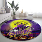 We Are Storm Halloween Round Carpet Pumpkin Scary Spooky Season - Aussie Hoodie