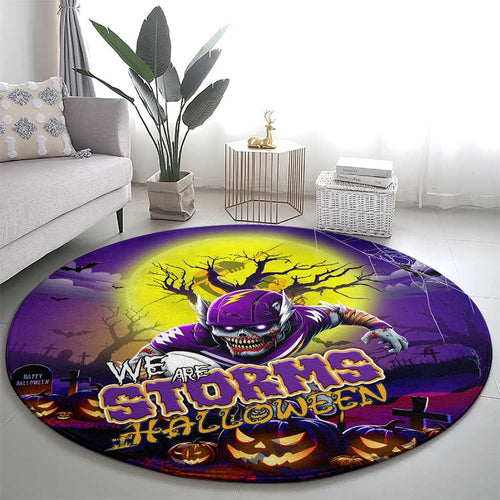 We Are Storm Halloween Round Carpet Pumpkin Scary Spooky Season - Aussie Hoodie