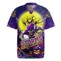 We Are Storm Halloween Rugby Jersey Pumpkin Scary Spooky Season - Aussie Hoodie