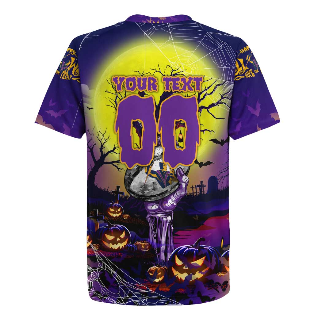 We Are Storm Halloween Rugby Jersey Pumpkin Scary Spooky Season - Aussie Hoodie