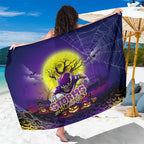 We Are Storm Halloween Sarong Pumpkin Scary Spooky Season - Aussie Hoodie