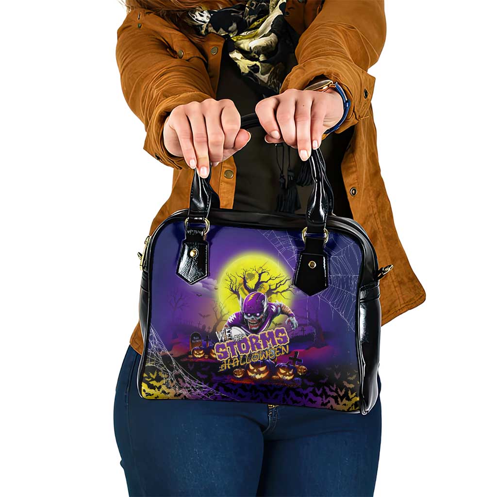 We Are Storm Halloween Shoulder Handbag Pumpkin Scary Spooky Season - Aussie Hoodie
