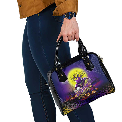 We Are Storm Halloween Shoulder Handbag Pumpkin Scary Spooky Season - Aussie Hoodie