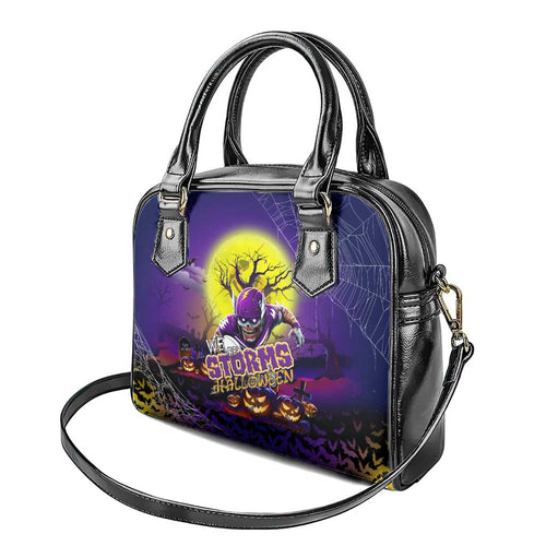 We Are Storm Halloween Shoulder Handbag Pumpkin Scary Spooky Season - Aussie Hoodie