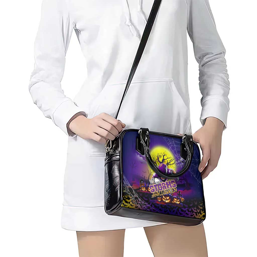 We Are Storm Halloween Shoulder Handbag Pumpkin Scary Spooky Season - Aussie Hoodie