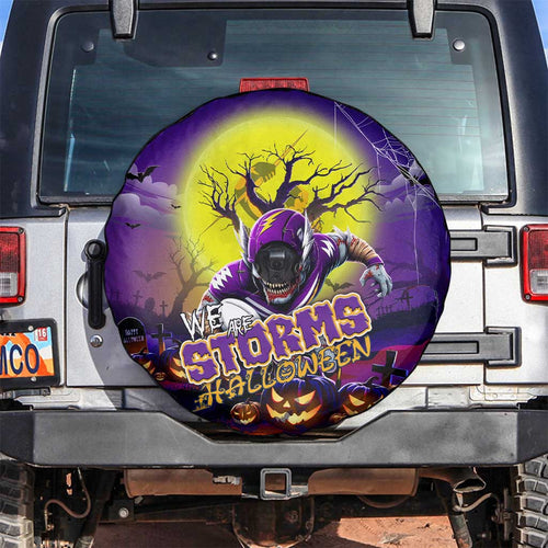 We Are Storm Halloween Spare Tire Cover Pumpkin Scary Spooky Season - Aussie Hoodie