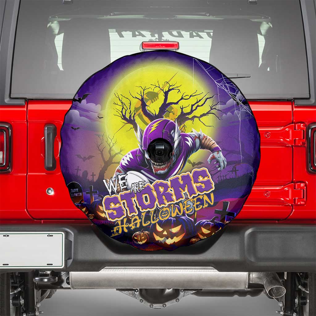 We Are Storm Halloween Spare Tire Cover Pumpkin Scary Spooky Season - Aussie Hoodie
