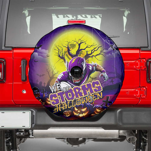 We Are Storm Halloween Spare Tire Cover Pumpkin Scary Spooky Season - Aussie Hoodie