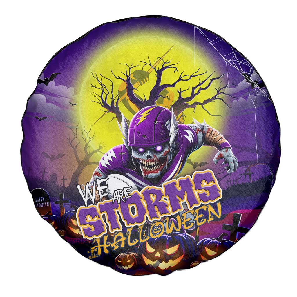 We Are Storm Halloween Spare Tire Cover Pumpkin Scary Spooky Season - Aussie Hoodie